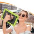 GS futrola za Xiaomi Redmi Pad 2 SE / Redmi Pad 2 9.7", sa stalkom i remenom za rame, crna i zelena